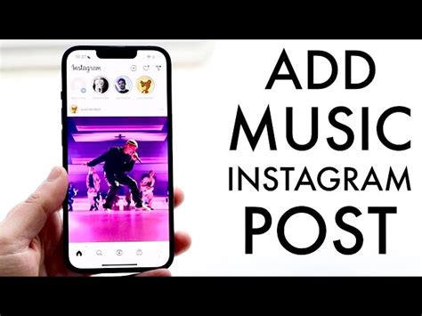 how do you add music to an instagram post